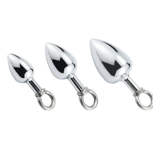 Anal Hooks Set Hook Anal with Cock 4663 Stainless Ring Steel DiscreetChoice 0904